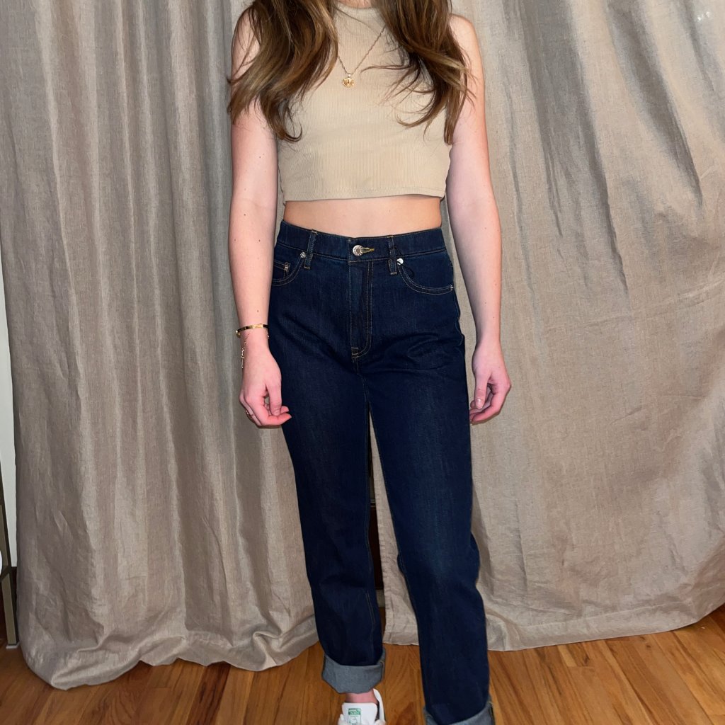 Brand New Club Monaco Womens Straight Jeans
